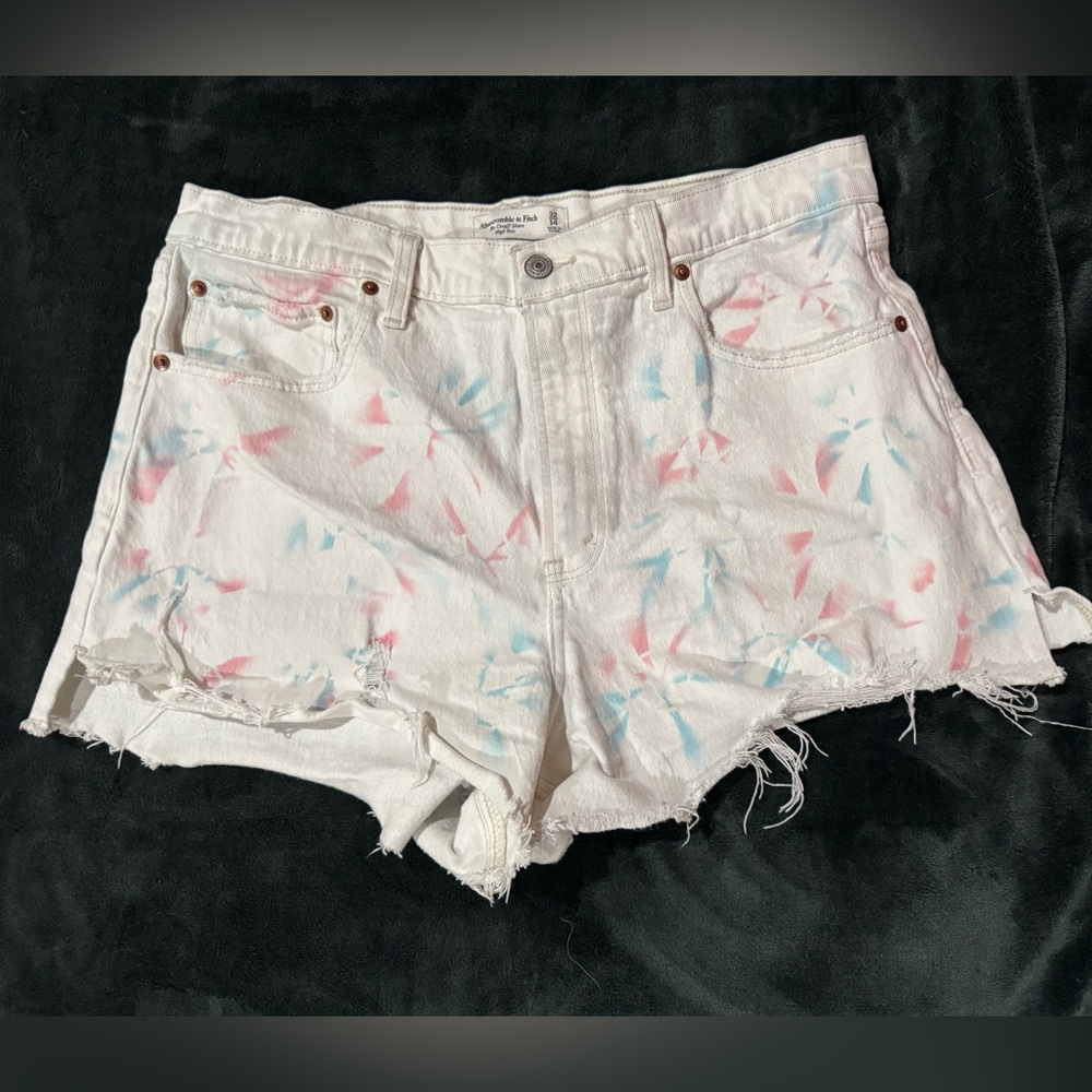 Abercrombie Cutoff High Rise Shorts